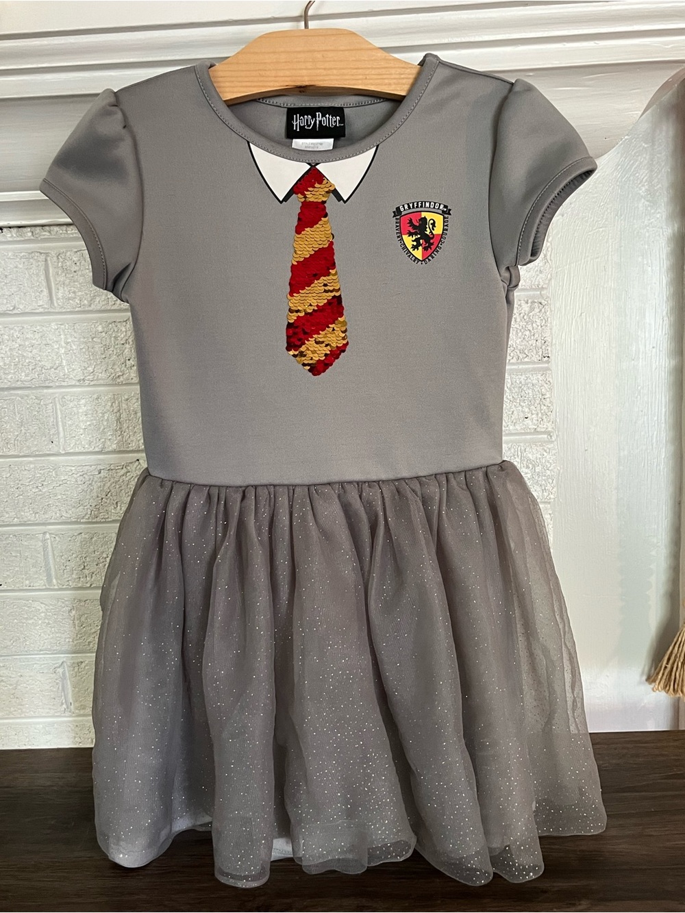Harry Potter by Jerry Leigh Gray Gryffindor Tie Dress